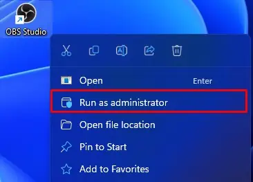run-obs-as-admin-obs-recording-choppy