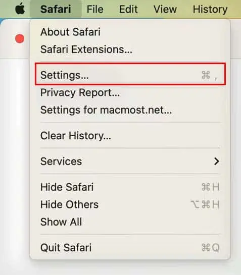 safari-settings