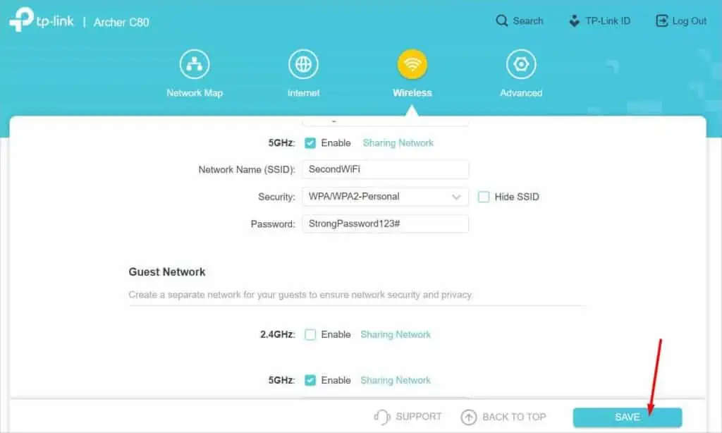How to Change Wi-Fi Network (Name & Password) 23 save-button-after-changing-wifi-network-1024x614