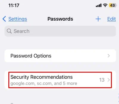security-recommendation-phone-settings