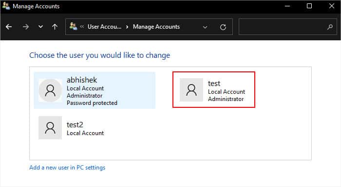 select-another-admin-account-user-accounts-control-panel