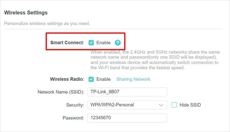 smart connect tplink