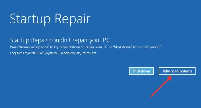 How to Fix Inaccessible Boot Device? 18 Possible Ways 68 startup-repair-advanced-options