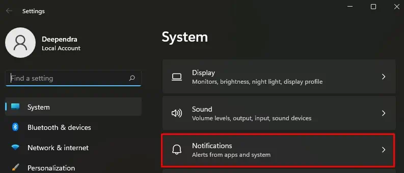 system-notifications