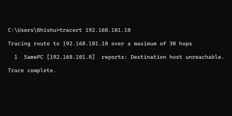 How to Run a Traceroute on Windows 8 tracert destination host unreachable