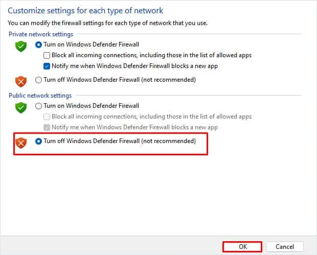 How to Disable Firewall on Windows? 5 Best Ways 9 trun-windows-firewall-on-or-off