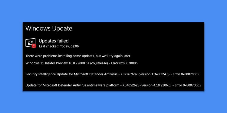 windows-update-error-0x80070005
