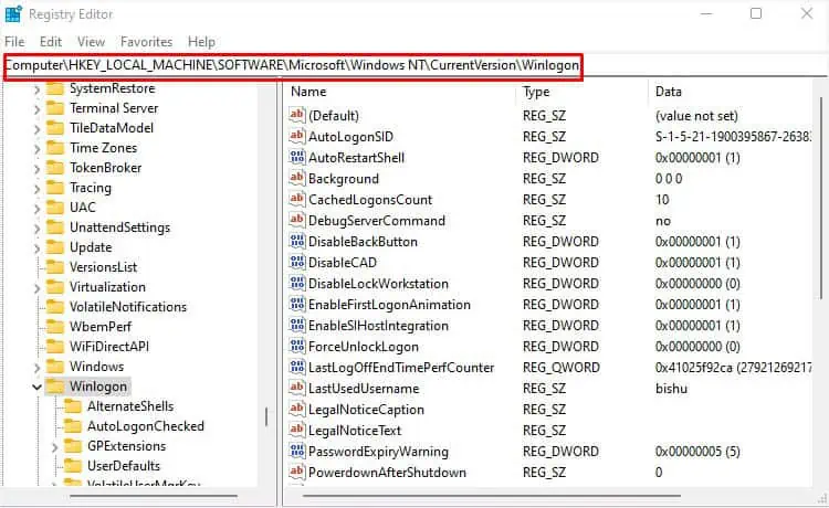 winlogon-registry-editor