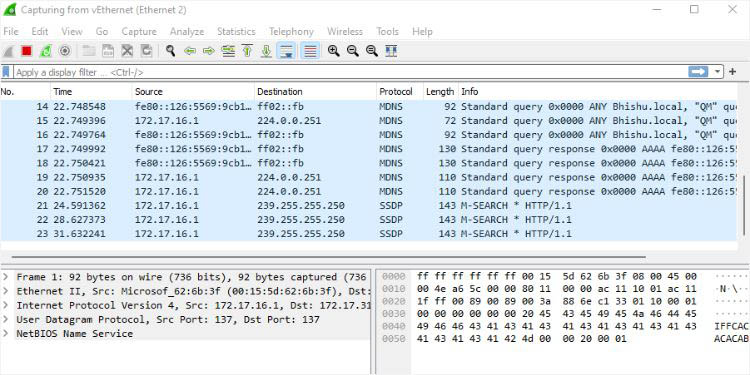 wireshark monitoring network traffic copy