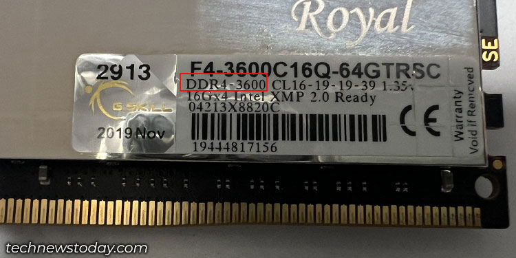 DDR 3600 RAM