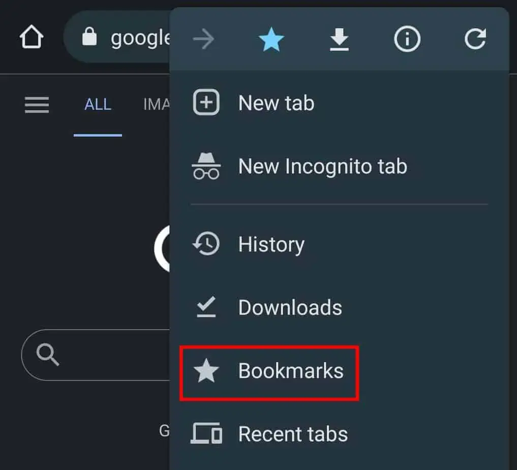 amdroid-chrome-bookmark