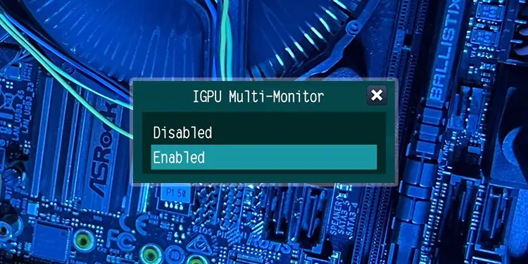 How to Enable Integrated Graphics on ASRock