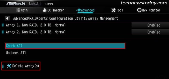 asrock-taichi-advanced-raidxpert2-configuration-utility-array-management-delete-array-check-all