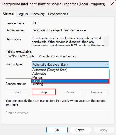 background-intelligent-transfer-service-disable-stop