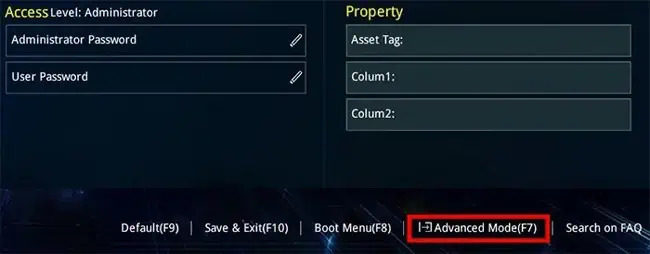 How To Enable Secure Boot Support For Ventoy 17 bios-advanced-mode-f7