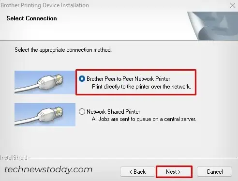 How to Connect Printer to Wi-Fi 12 brother-peer-to-peer-network