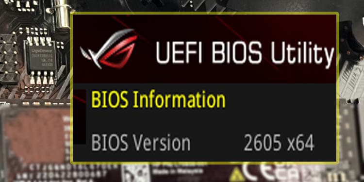 check bios version asus