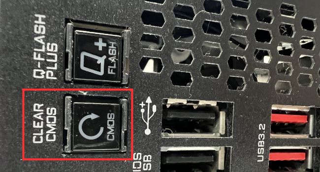 clear cmos button in gigabyte motherboard