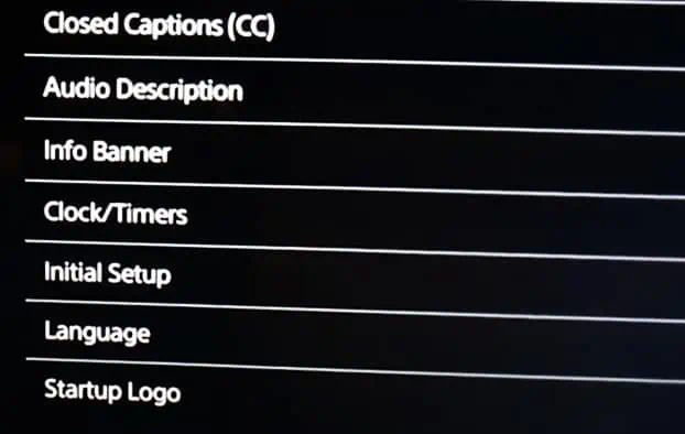 How to Get Rid of Closed Caption on TV 14 closed-captions-option-sony