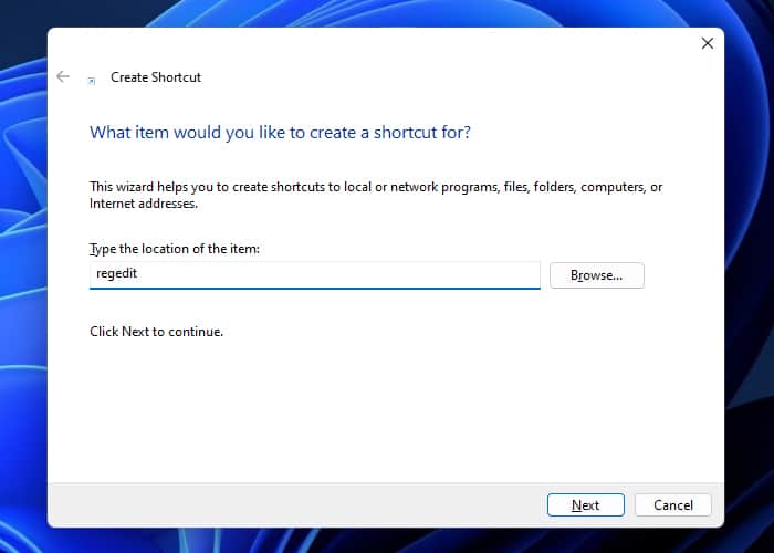 create-shortcut-regedit