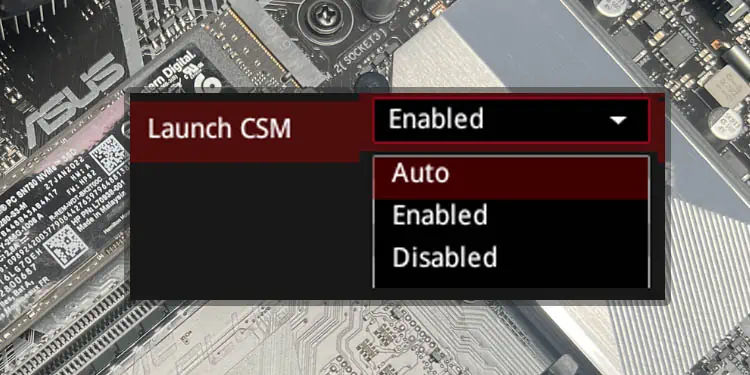 How to Enable or Disable CSM on ASUS?