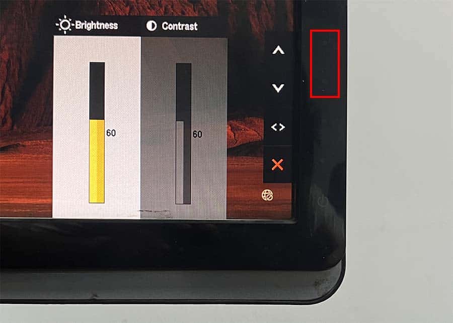 dell monitor adjust brightness