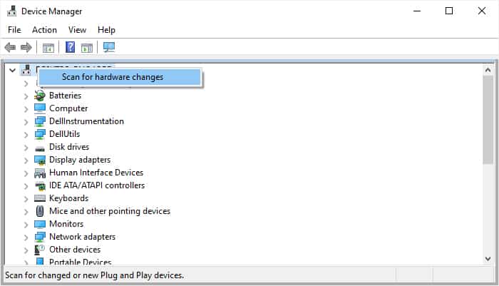 device-manager-scan-for-hardware-changes