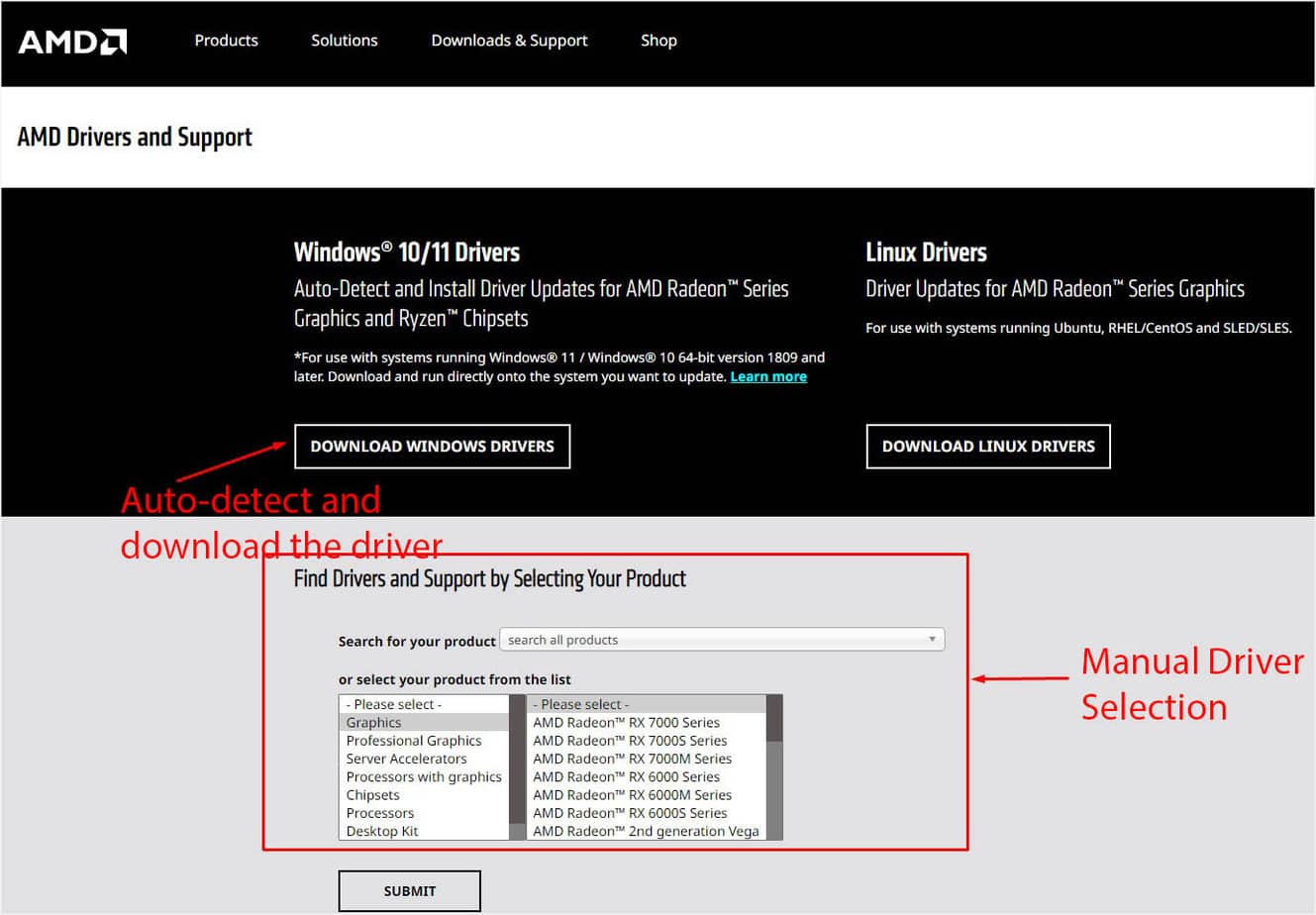 download driver from official website