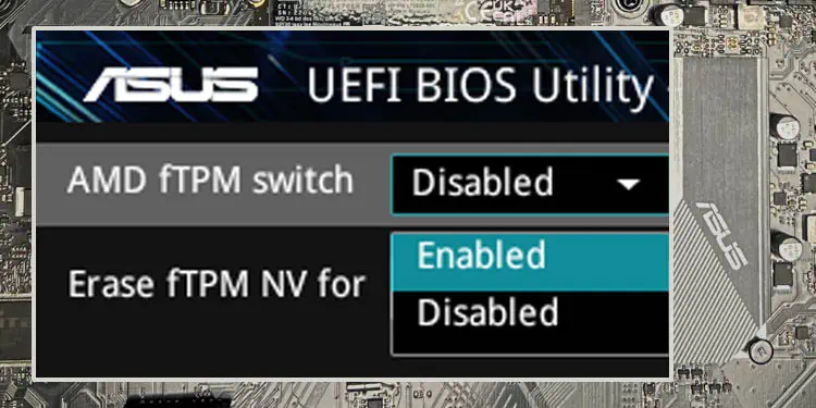 How to Enable TPM on ASUS BIOS? Step-By-Step Guide