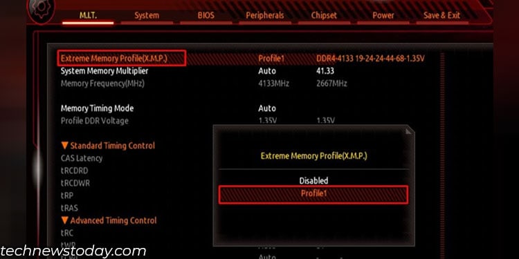 What Is RAM Frequency And How It Effects System Performance 8 enable xmp overclocking