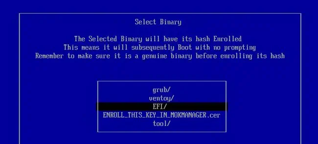 How To Enable Secure Boot Support For Ventoy 11 enroll-ventoy-efi-hash