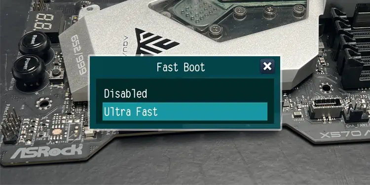 How to Enable or Disable Fast Boot on ASRock Motherboards