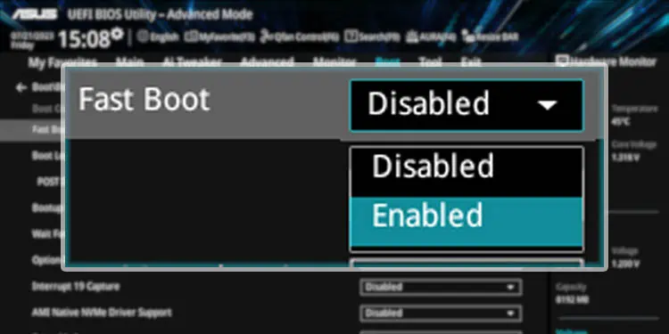 Fast Boot on ASUS: Here’s How to Configure