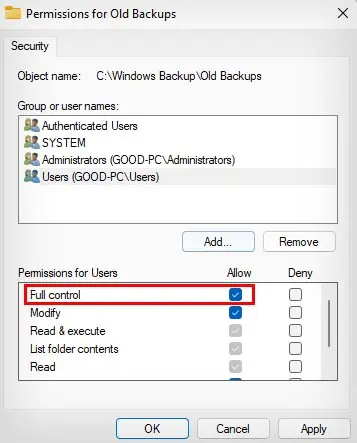 folder-full-control-to-user