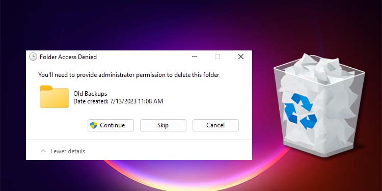 force delete folder windows 11