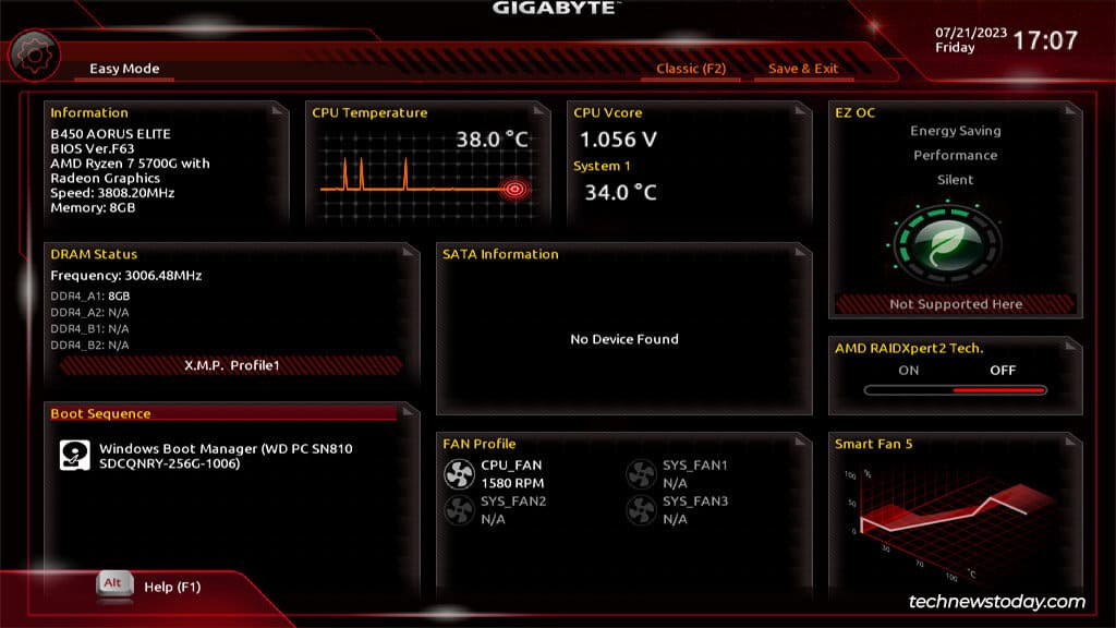 How To Enable XMP In Gigabyte BIOS 3 gigabyte bios easy mode
