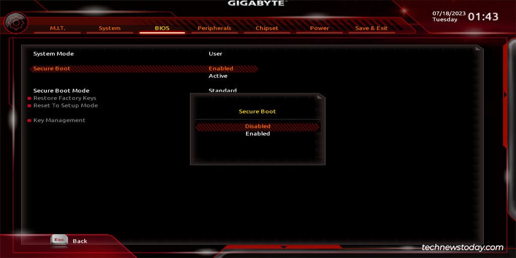 gigabyte-configure-secure-boot