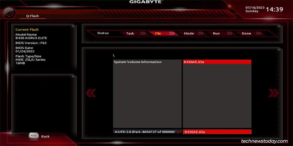 How To Update Gigabyte Motherboard BIOS 10 gigabyte-select-b450-bios