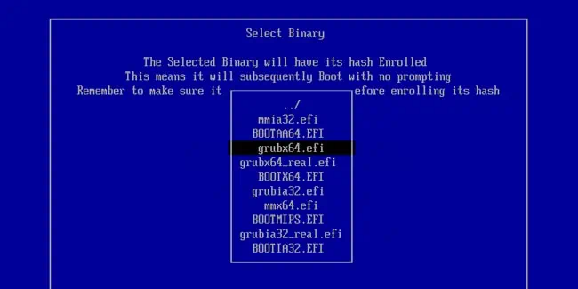 How To Enable Secure Boot Support For Ventoy 13 grubx64-efi
