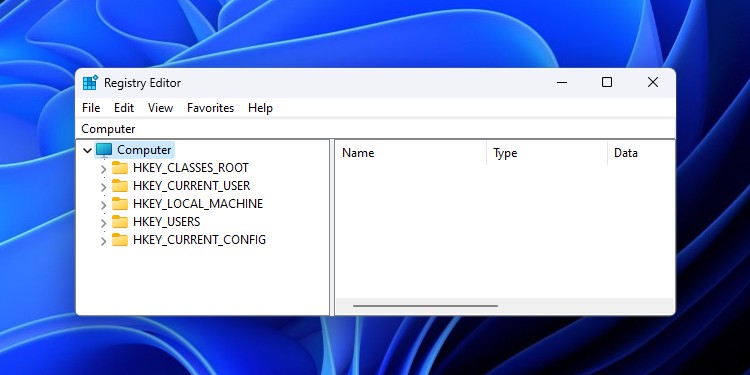 how to open registry editor