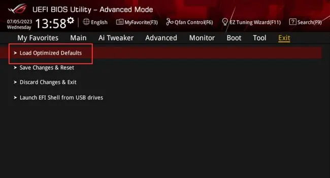load-optimized-defaults-asus-bios