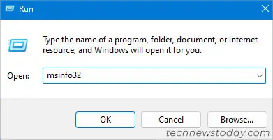 How to Check BIOS Version on ASUS? 5 Proven Ways 11 msinfo32-in-run