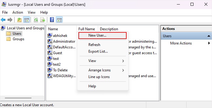 new-user-local-users-and-groups
