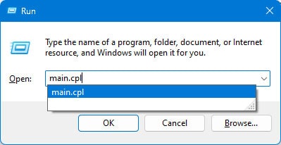 open mouse properties hp laptop disable touchpad