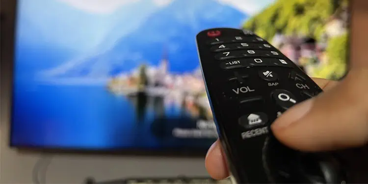 open settings from lg remote