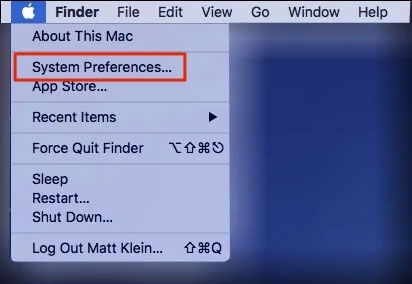 open system preference block camera access
