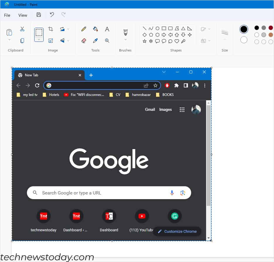 paste clipboard image