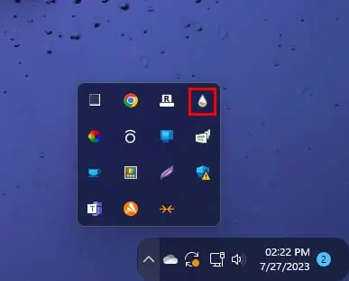 How to Make Your Desktop Look Cool and Aesthetic 13 rainmeter-on-system-tray