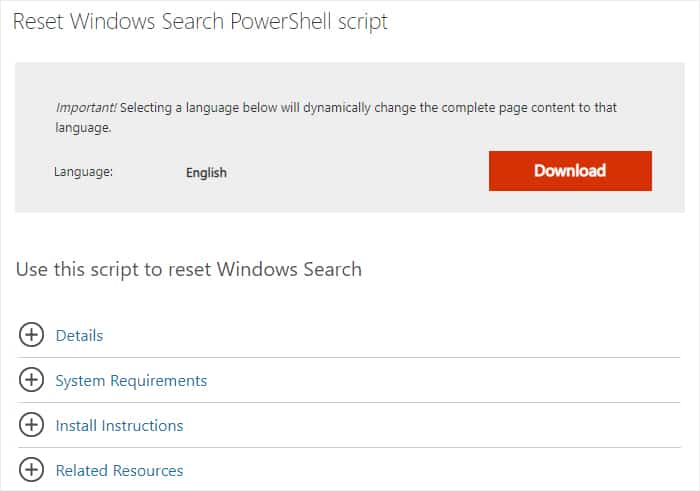 reset-windows-search-powershell-script-download