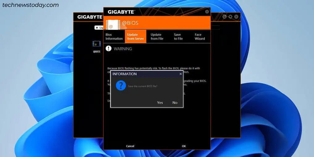 How To Update Gigabyte Motherboard BIOS 18 save-current-bios-file-gigabyte